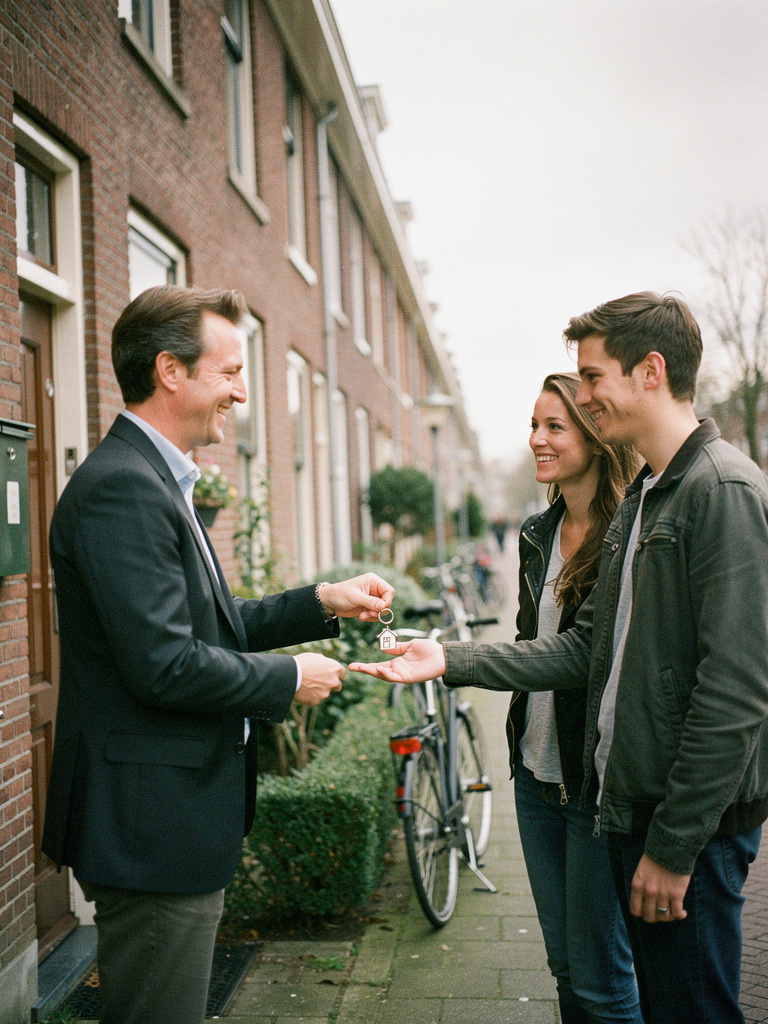 Ondernemer werkt aan de eigen website