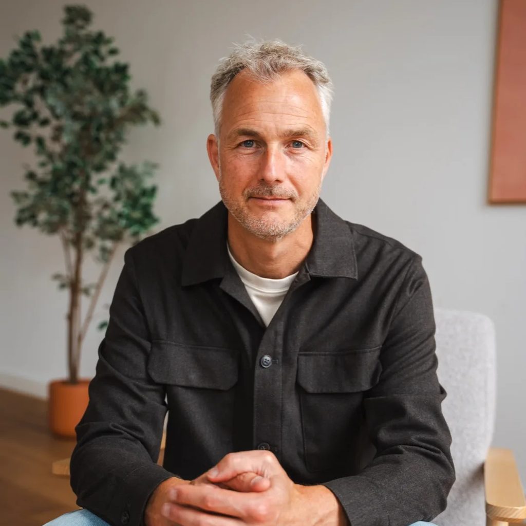 Shootfoto, portret op de werkplek
